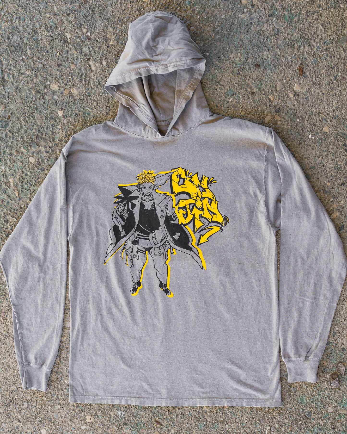 Enjin Gachiakuta long sleeve hooded shirt