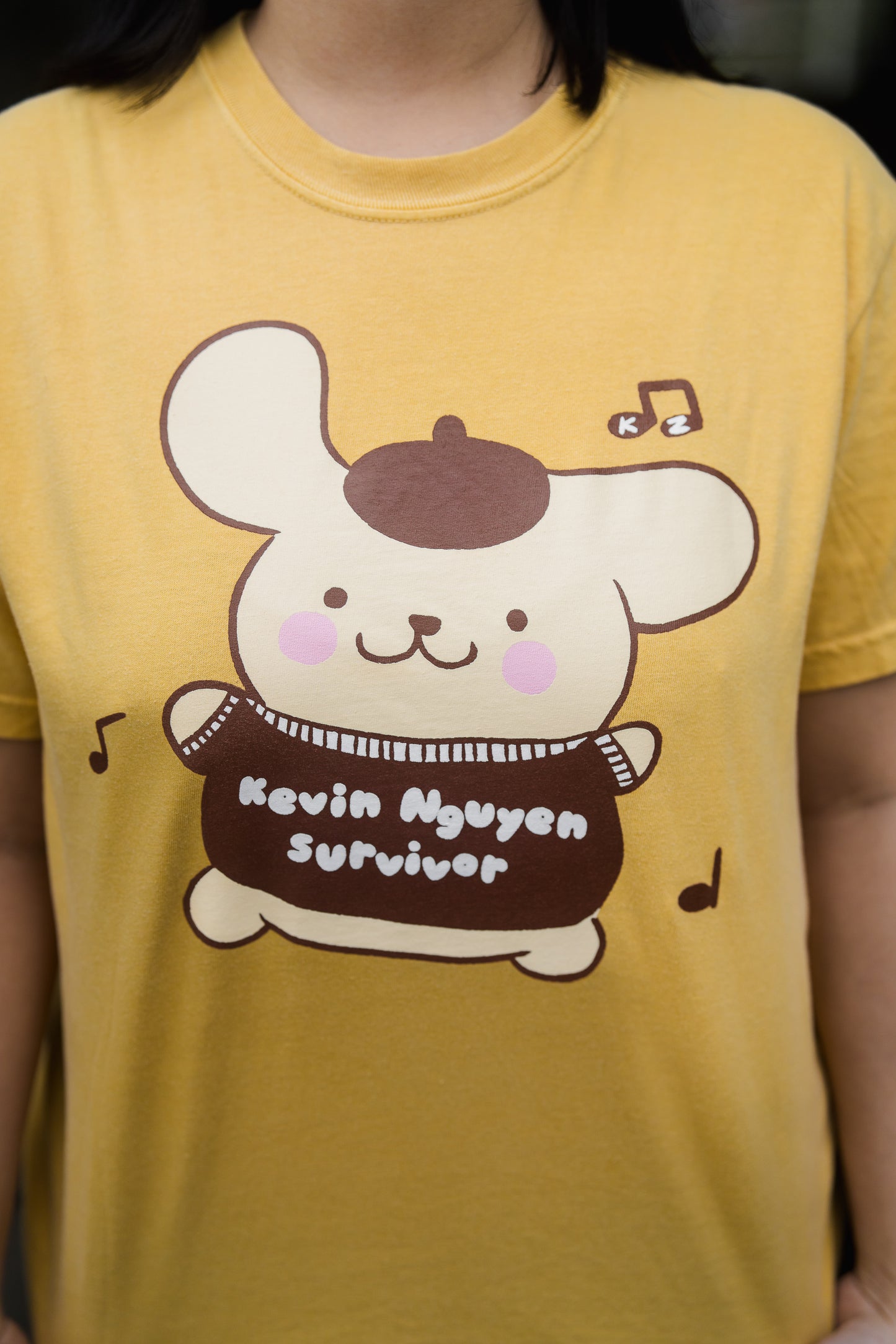 Kevin Nguyen survivor shirt (mustard)