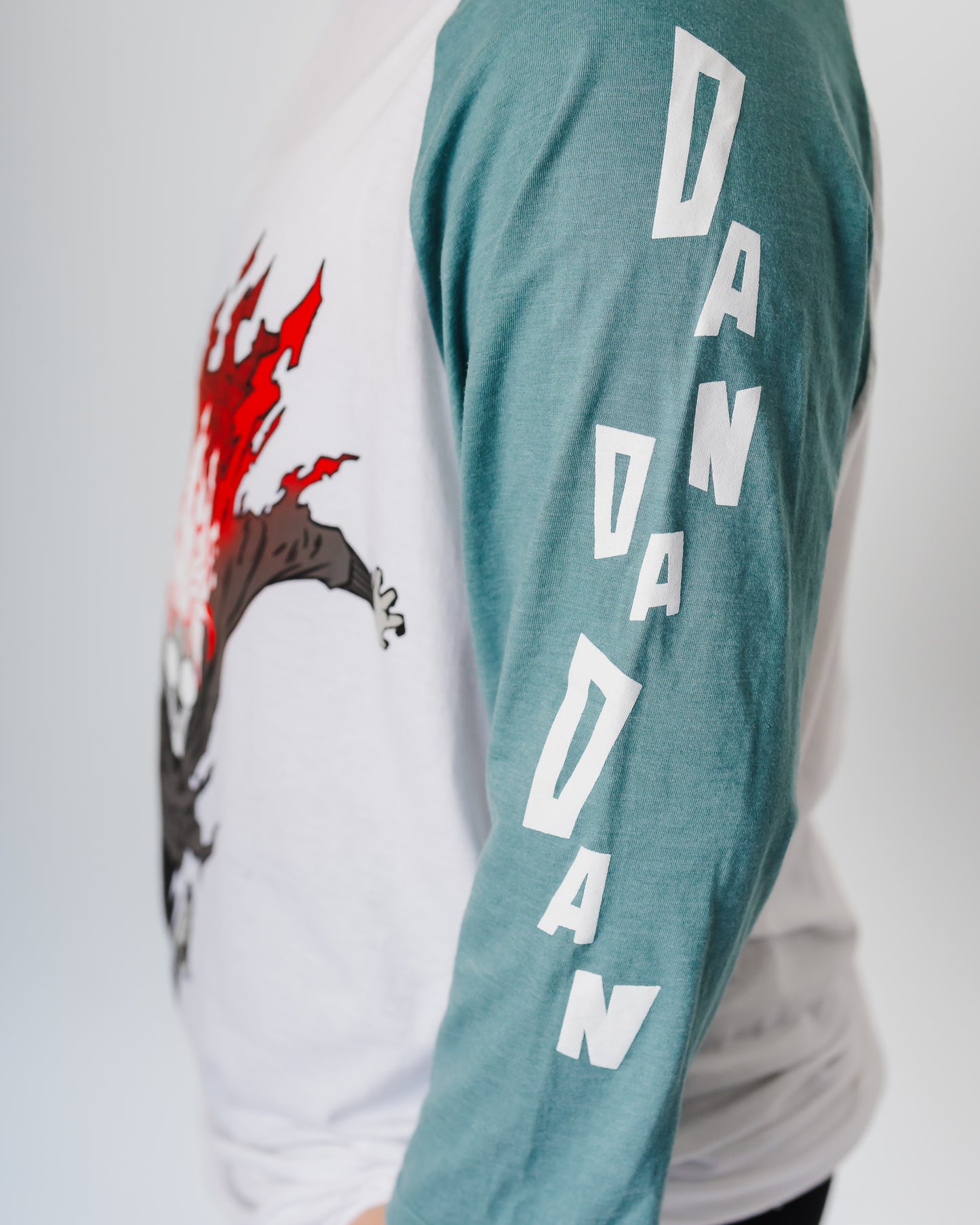 Okarun Baseball tee TEAL