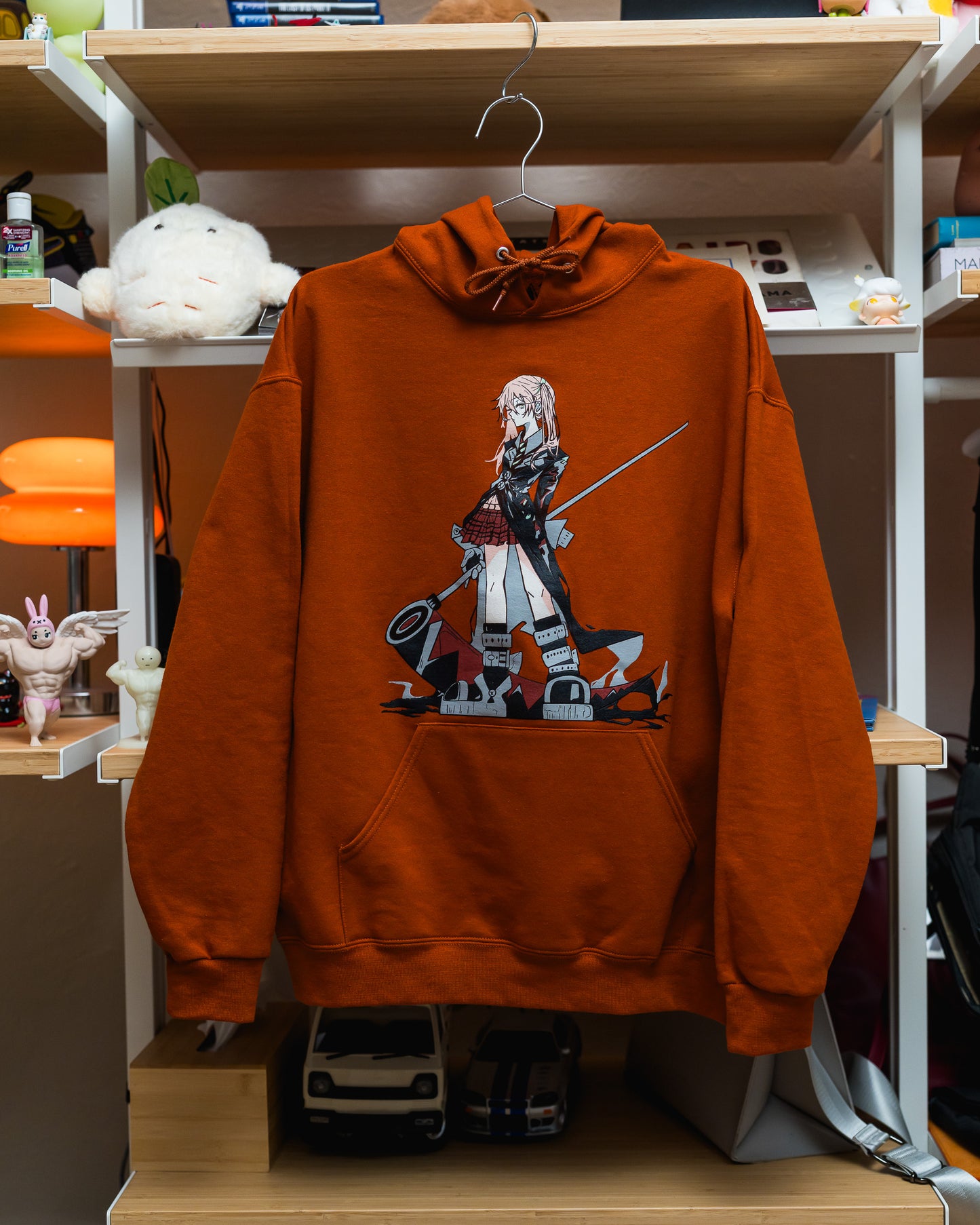 Soul Eater Maka Hoodie (Rust orange)