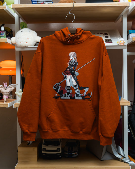 Soul Eater Maka Hoodie (Rust orange)